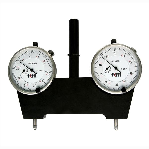 Spindle indicateurs de cadran carré Tramming Outil Avec 0-0.5in Range 0.0005in Graduation