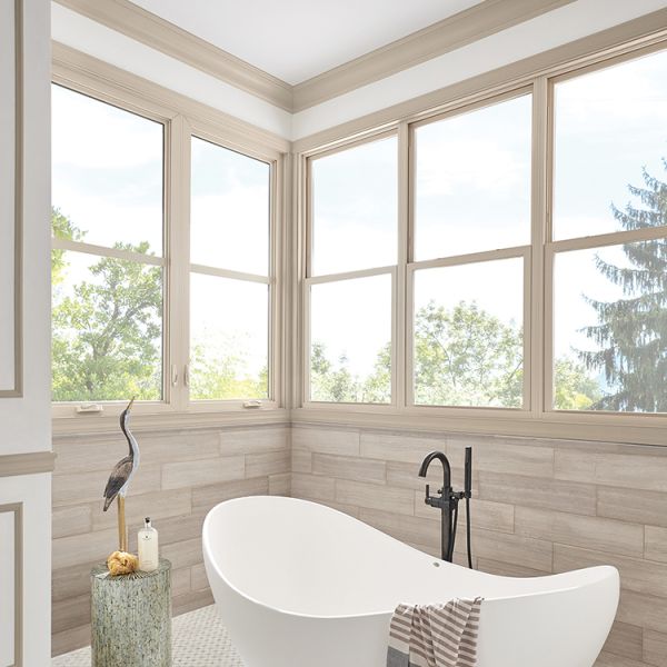 Soundproof Energy Efficient Aluminum Swing Window with 10-Year Warranty and Double Glazed Glass