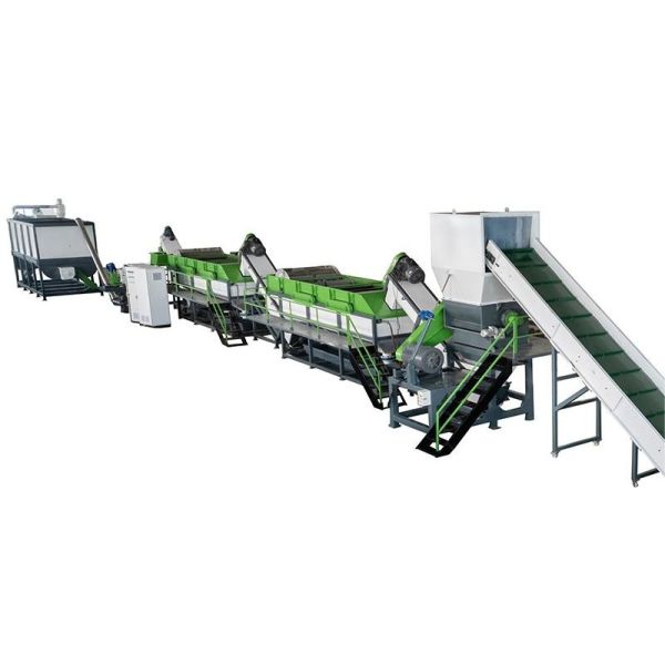 OEM Plastic Waste Recycling Plant PP PE Film Ldpe Washing Plant Crusher Line