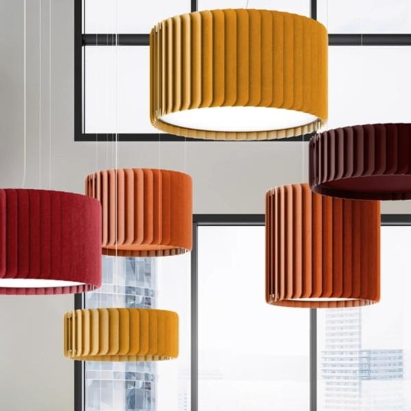 Nordic LED Pendant Lamp 500x300mm Modern Kitchen Lighting