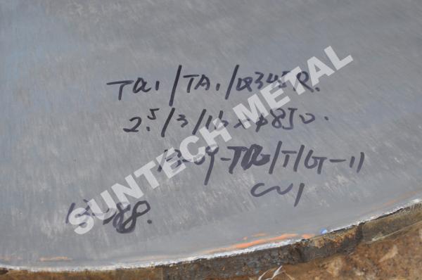 Zirconium Tantalum Clad Plate Ta1 / SB265 Gr.1 / Q345R for Acid Corrosion Resistance