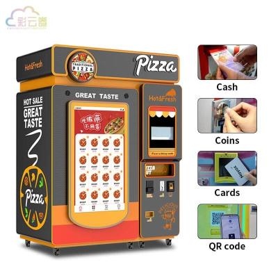1800*1120*2400mm Taille Acheter un distributeur automatique de pizza avec un moyen de paiement pratique par carte de crédit/débit