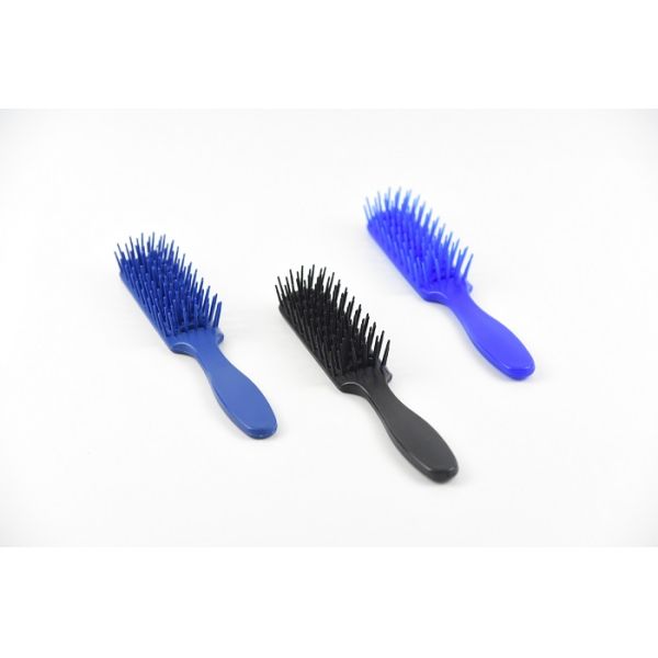 Голубые лошади щеток гривы и кабеля полимера облегченные для очищая грязи
