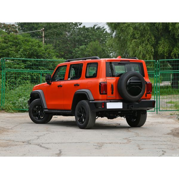 4WD Tank SUV Автомобиль бензиновый топливный внедорожник Оранжевый бензиновый гибридный