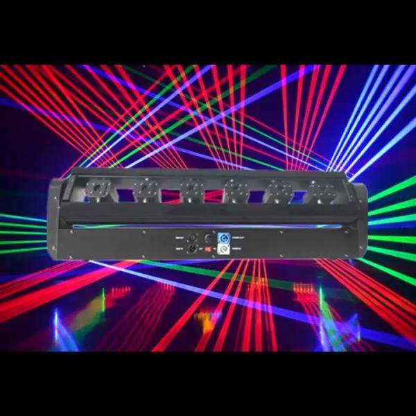 KTV 6 Eye Laser Stage Light Nightclub Disco Led Beam Moving Head Light Dj Christmas