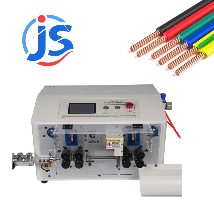 Industrial Precision Cable Cutting Machine Multi Functional Wire Cutter Stripper Machine