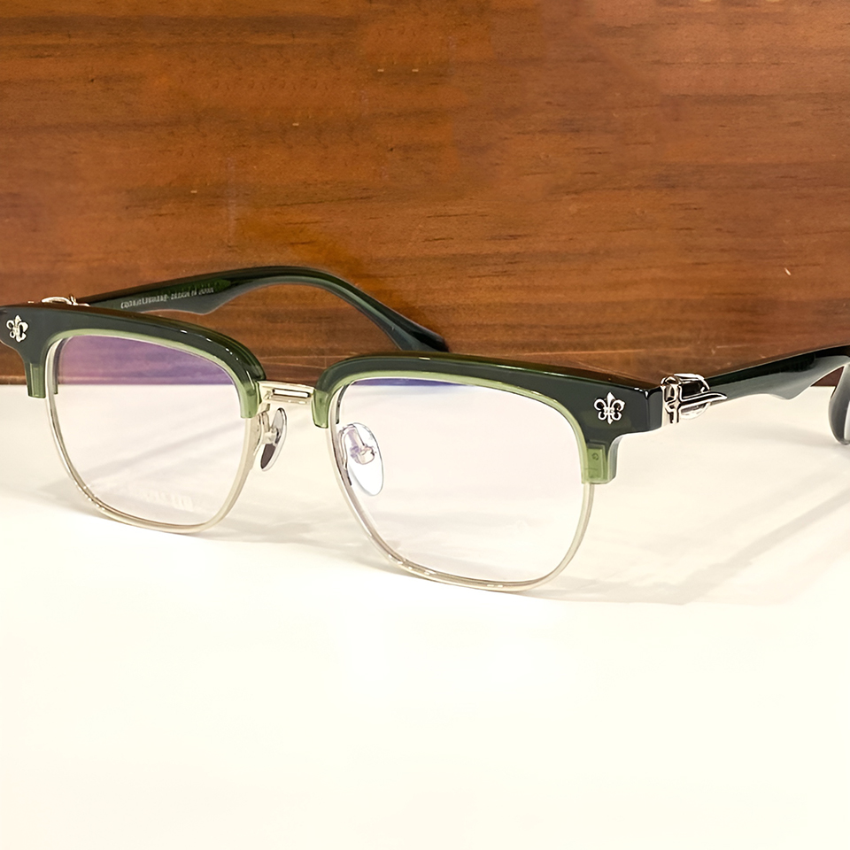 Medical Hot Selling Biker Sexy Girl Adjustable Lazy Anti Radiation Retro Dark Green Unisex Myopia Eye Glasses for Men Frame