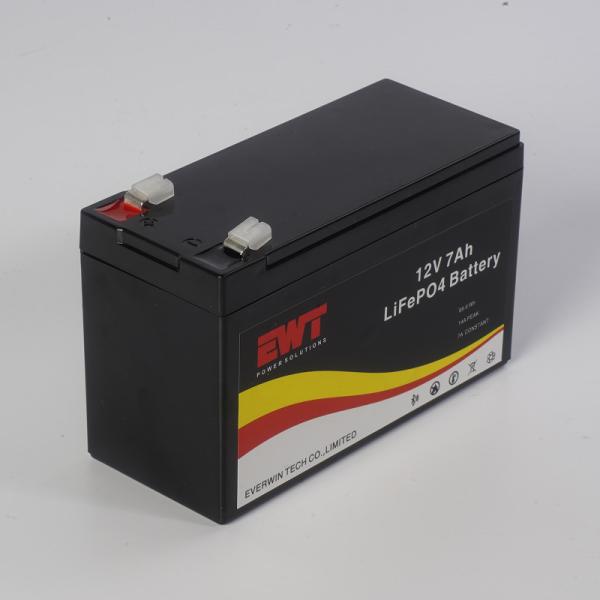 Armazenamento de energia Bateria de lítio Lifepo4 12V 7AH