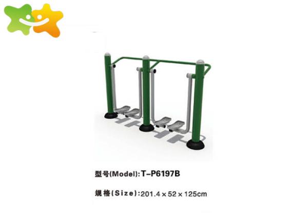 Smooth Weld Playground Gym Equipment , Outdoor Fitness Machines Tapered Roller Bearing