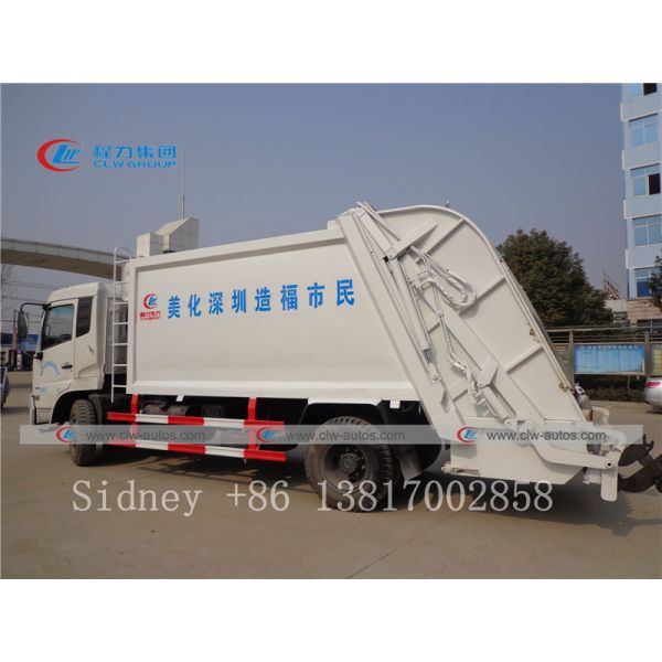 Dongfeng Tianjin DFAC 14 15 16cbm Garbage Compactor Truck