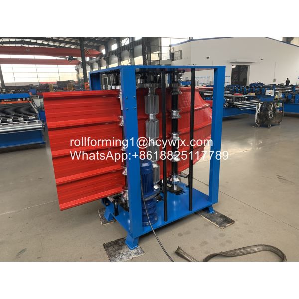 машина листа крыши 6m/Min ручная сгабривая 0.25mm гофрируя