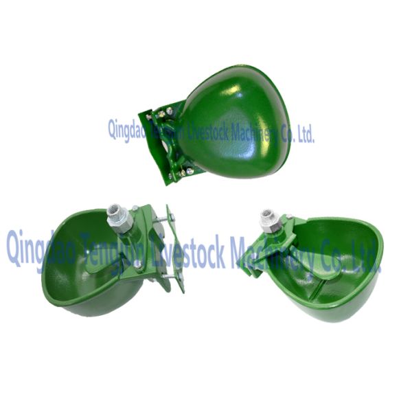 Cast Iron Cow Water Bowl Improve Animal Performance ISO9001 Certification