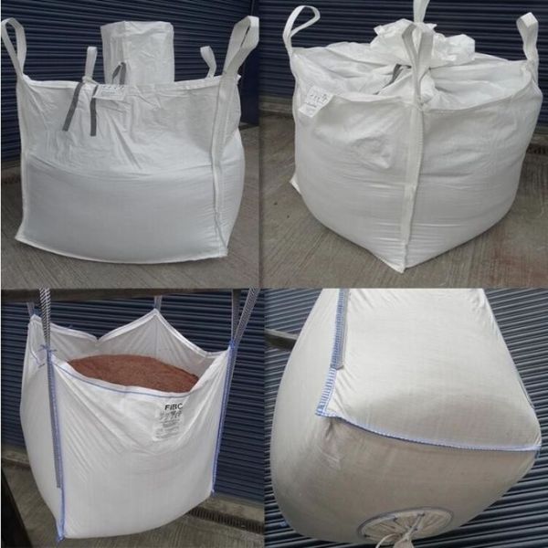 1500kg pp woven jumbo bag packing for sand and ore with high UV treated,PP Big bags/jumbo bags plastic scrap used pp big