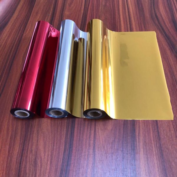 Fuel de estampado en frío PET 12 micrones Fuel de tonificador holográfico para papel