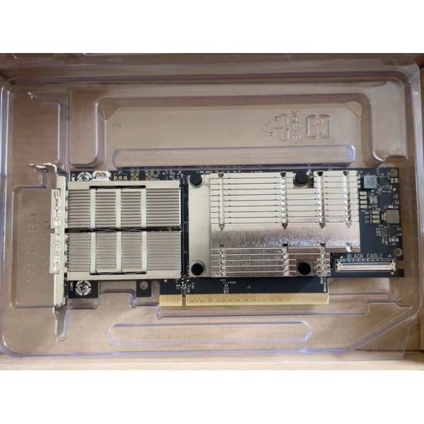 ConnectX-7 MCX755106AS-HEAT 200 Gb/S Dual Port QSFP112 InfiniBand Network Interface Card