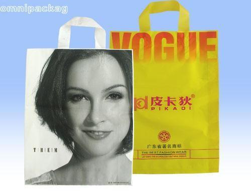 Reusable One Layer LDPE Plastic Bags For Bookstore Clothing Shop
