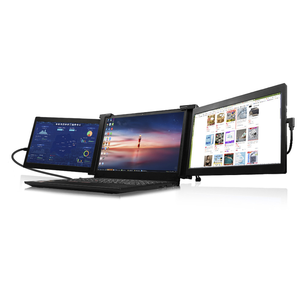 Тип монитор USB 11,6 дюймов ноутбука тройки C HDMI IPS портативный