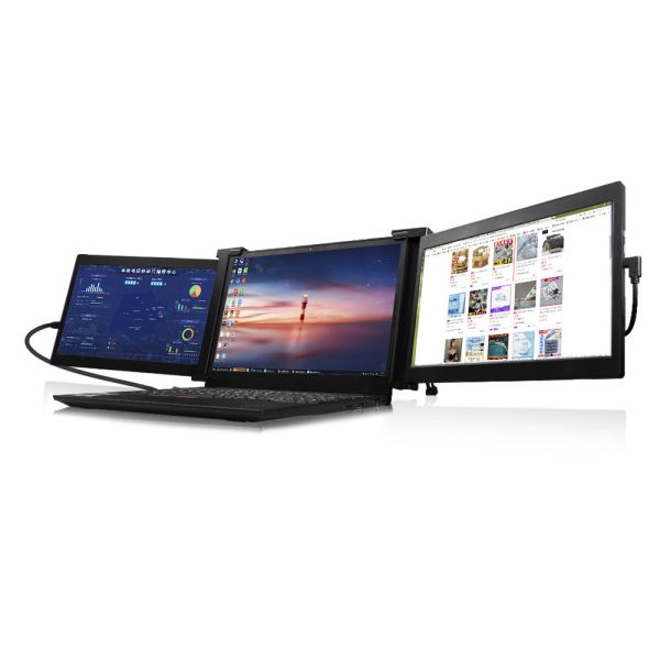 11.6 Inch USB type C HDMI IPS Triple Laptop Portable Monitor