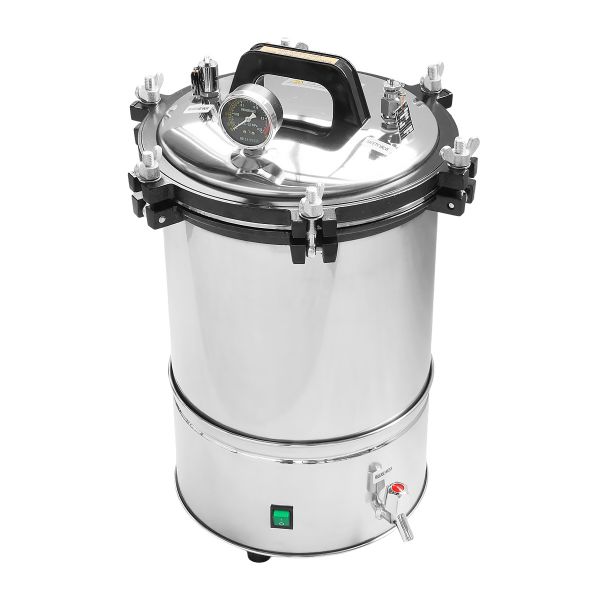 Durable Stainless Steel Chamber Steam Sterilizer, Corrosion Resistant
