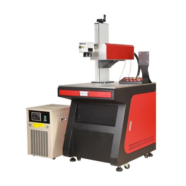 High Precision UV Laser Engraving Machine 3W / 5W / 10W for Plastic and Glass Gantry Configuration DXF Supported