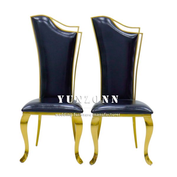 High Quality Beautiful Latest Designed Modern Luxury Golden Party High Back Throne king Chair