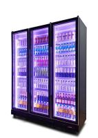 Refrigerador vertical da mostra dos armários mais frios da cerveja do comércio de R404a para a bebida