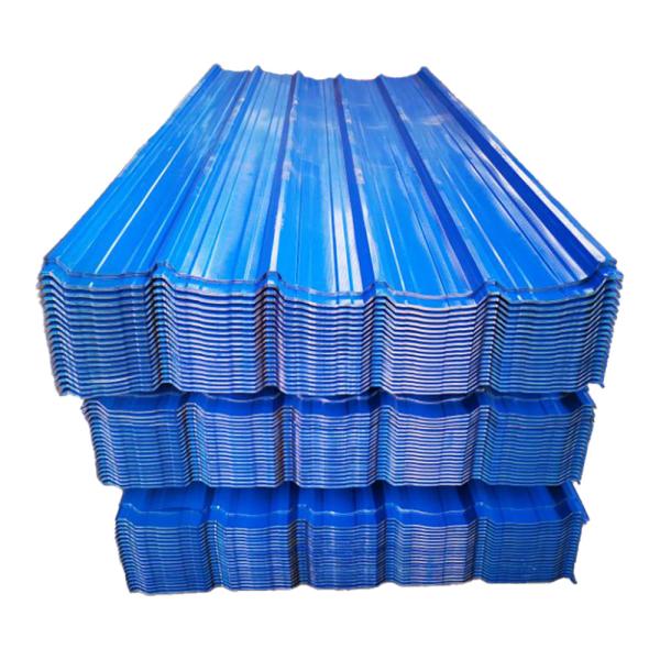 Customized PPGI Corrugated Sheet 1000mm - 12000mm Galvanised Steel Roof Sheets