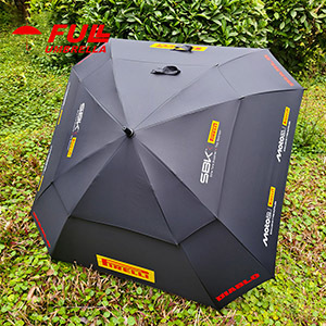 210T Pongee Storm Proof Golf Umbrella 60