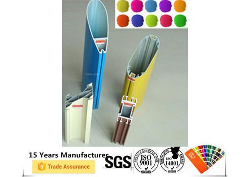 Aluminium Profile Quality Powder Coating , Different Color Powder Coating On Steel
