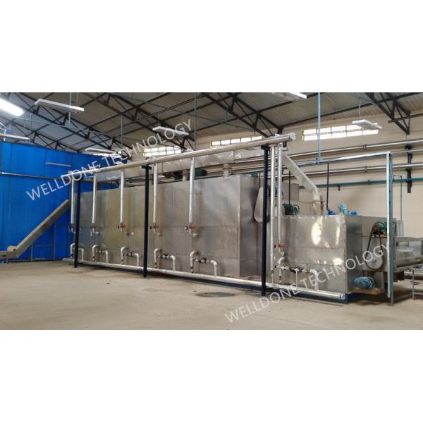 High Efficient Automatic Functioning Long Conveyor Belt Dryer