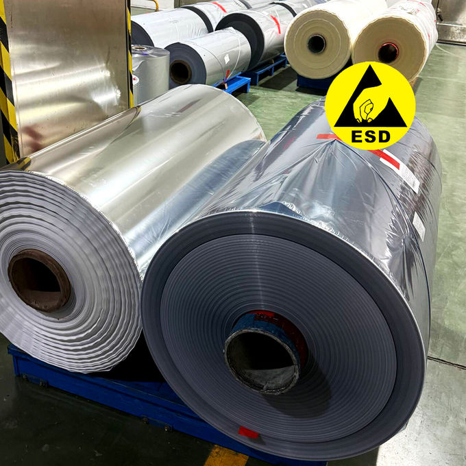 Anti‑Static PET Tubular Shielding Film Roll, Semi‑Finished Material