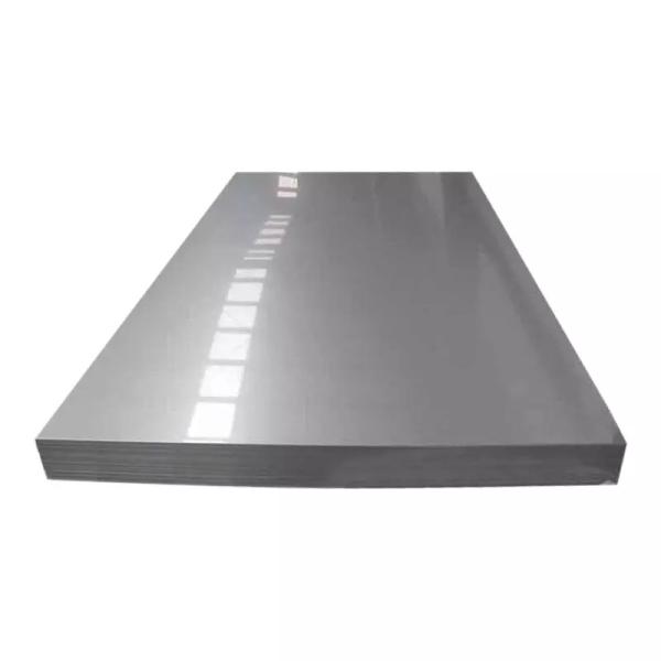 Fireproof Anticorrosive Mirror Stainless Sheet , Acid Resistant Brushed Steel Plate