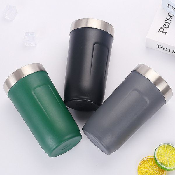 Double Walled Stainless Steel Vacuum Tumbler for Christmas Gift in American Style