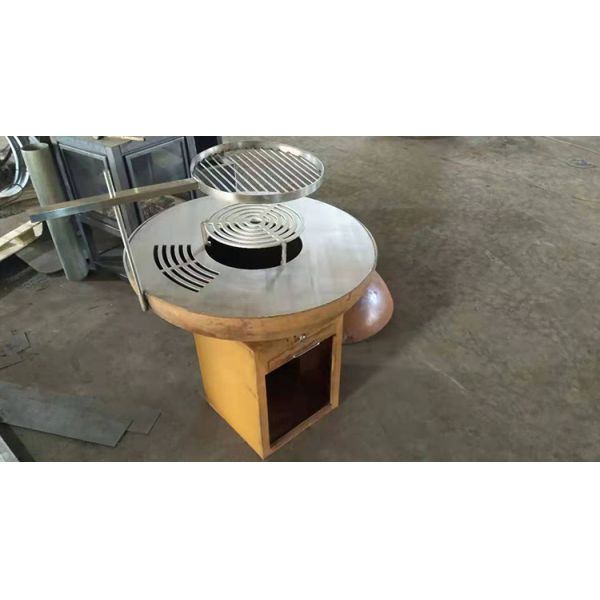 Яма огня стали Corten финиша современного угля ржавая для на открытом воздухе варить БАРБЕКЮ кухни