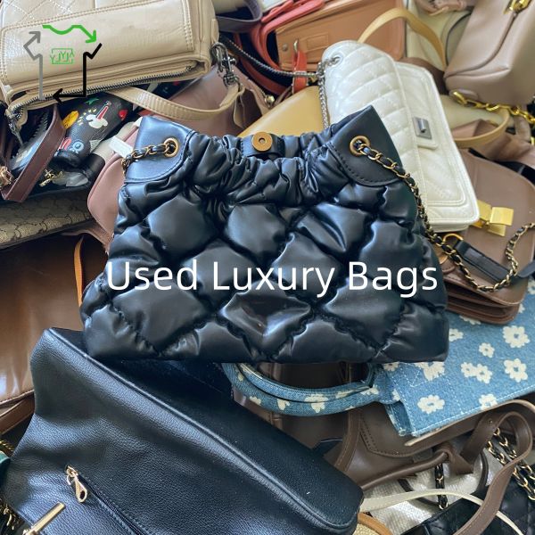 Fashion Leather Second Hand Bags Pre Owned Luxury Handbags Mixed Styles