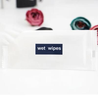KILINE Private Labels Eco-friendly Individually Wrapped Portable Hands Cleaning Wipes for Restaurant Hotel
