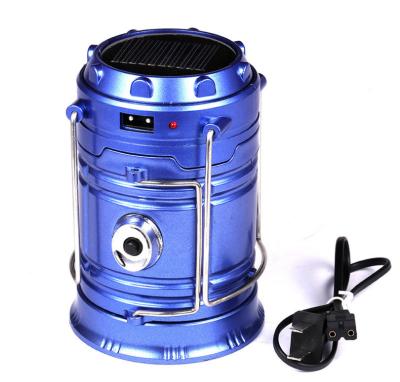 6 LED Solar Camping Light ,with Rechargeable Battery .