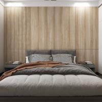 Antimicrobial Peelable Wallpaper Wood Grain Peel And Stick Wallpaper Modern Style