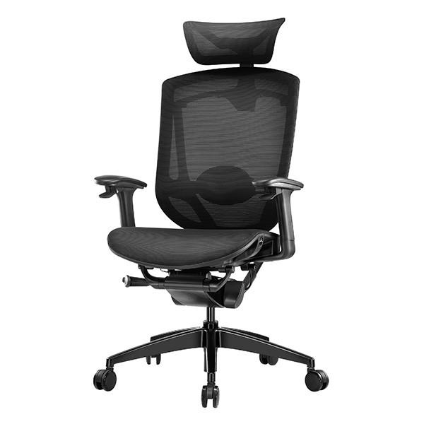 MARRIT Lumbar Support Ergonomic Office Chair 65mm PU Castors