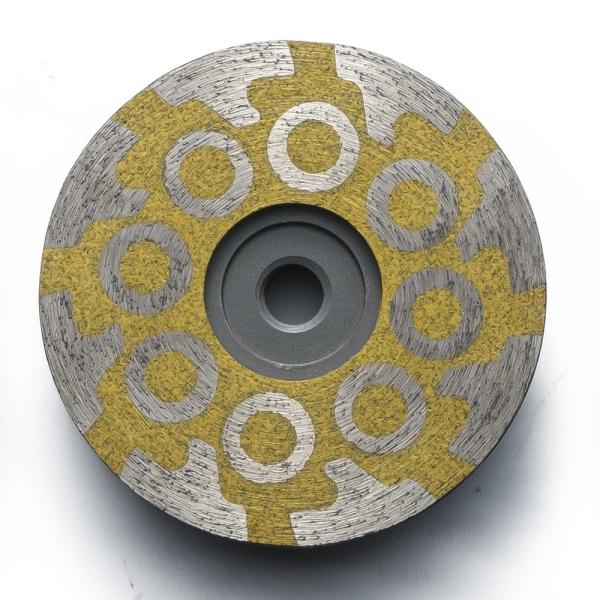 Resina Metal Diamant Powder 3 polegadas sinterizado roda de moagem de diamantes para moagem rápida