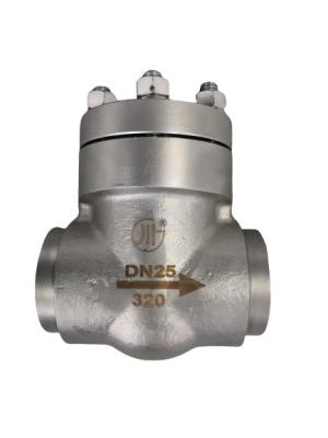 Válvula de verificação de alta pressão criogênica da flange CF8