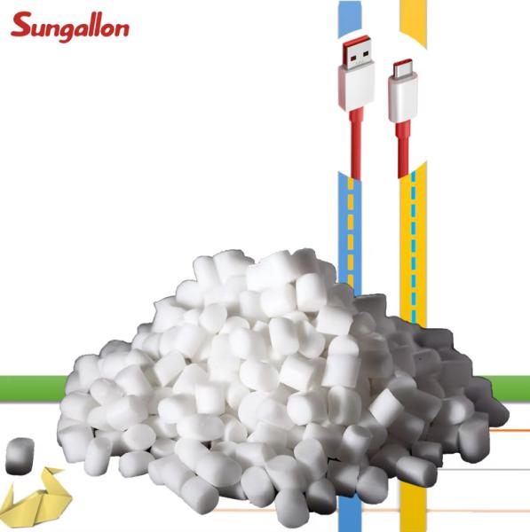 Sungallon GP540 シリーズ モバイルデータライン原料：工場直送 TPE 顆粒 外観