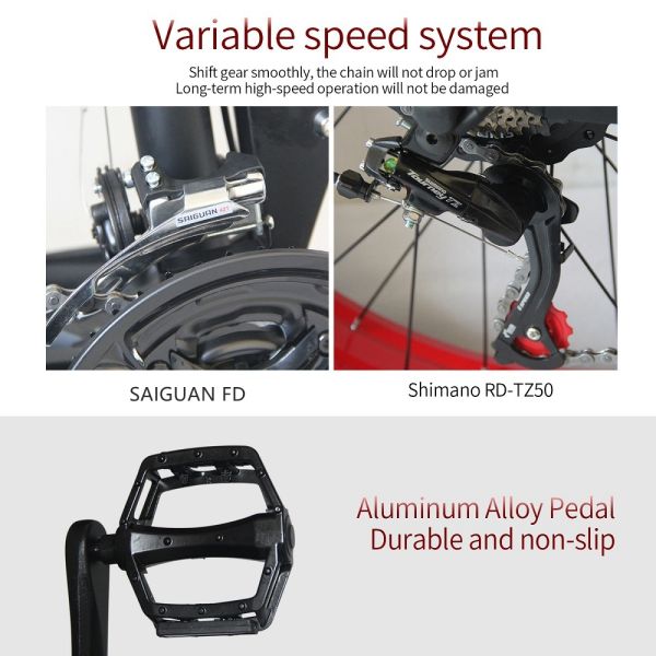 EU Quality 26x4.0 inch Fat Tire Folding E-Bike 1000W Motor 13AH Lithium Battery 21-Speed Electric Bike Drop Shipping Available