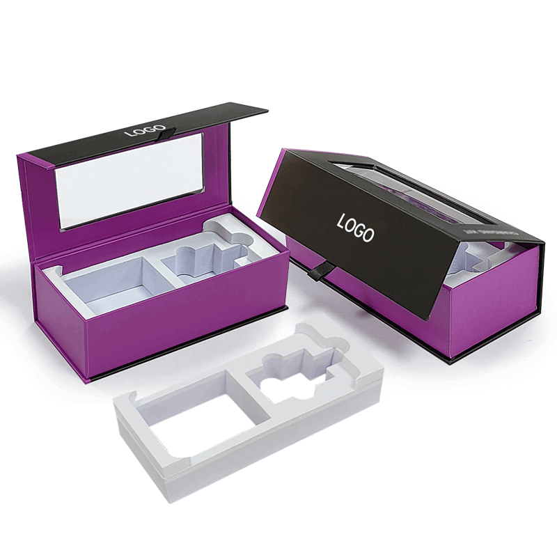 Роскошная магнитная подарочная коробка для зарядного кабеля Power Bank с логотипом на заказ