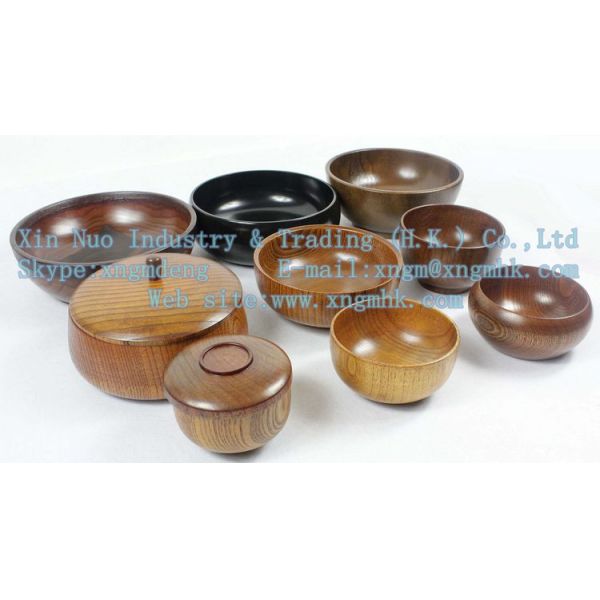 Large wooden bowls, wooden bowl, wooden rice bowl, wooden bowl, wooden bowls of children
