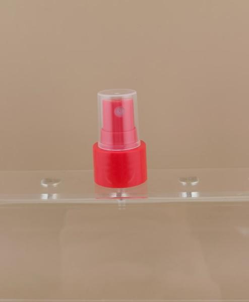 Pulvérisateur à gâchette en plastique PP rouge, brume fine et lisse K302 pour flacons cosmétiques