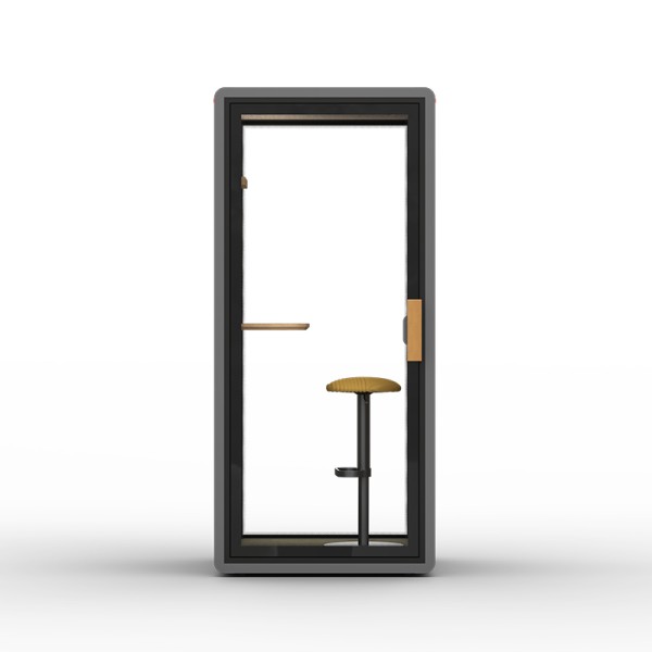 Double Glazed Glass Acoustic Soundproof Vocal Booth Pod For Offices