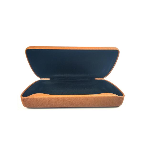 Custom Leather Glasses Case  Popular Trigonal Folding Sunglass Handmade Feature