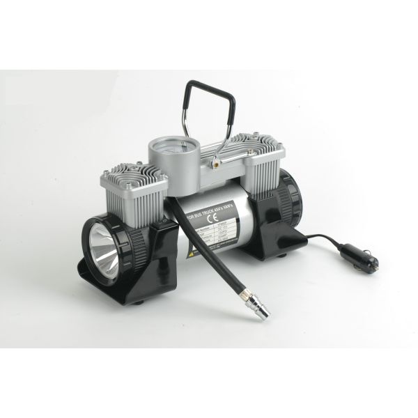 насос покрышки металла Conpressor воздуха автомобиля 12v 180w 150psi портативный со светом