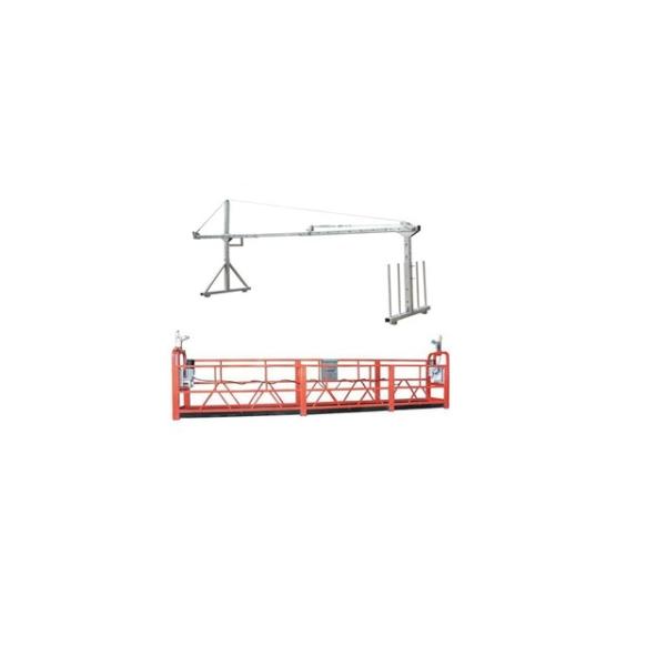 Light weight safety ZLP630 painting steel construction gondola in Malaysia